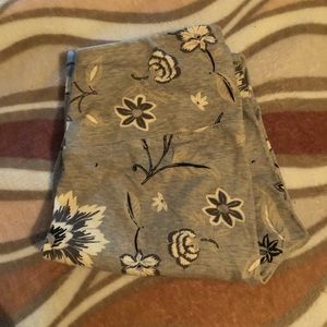 Grey Full Length Leggings